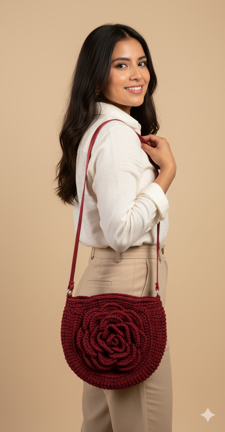 Bolso Flor de Pasión