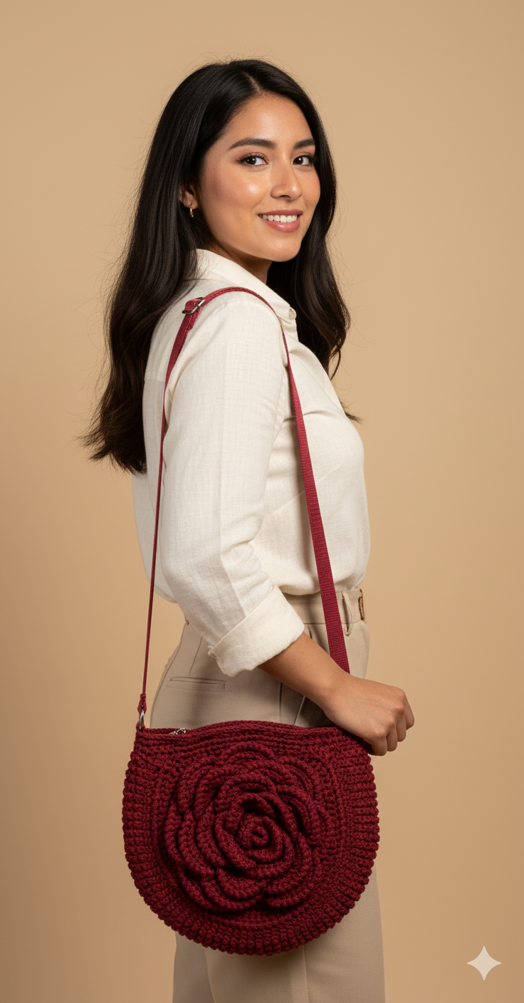 Bolso Flor de Pasión